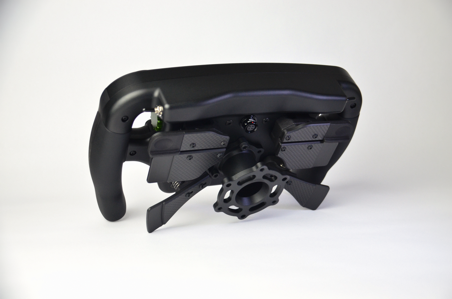 High-end MF1 Formula sim racing wheel with rotary encoders, paddles, and RGB buttons for ultimate performance