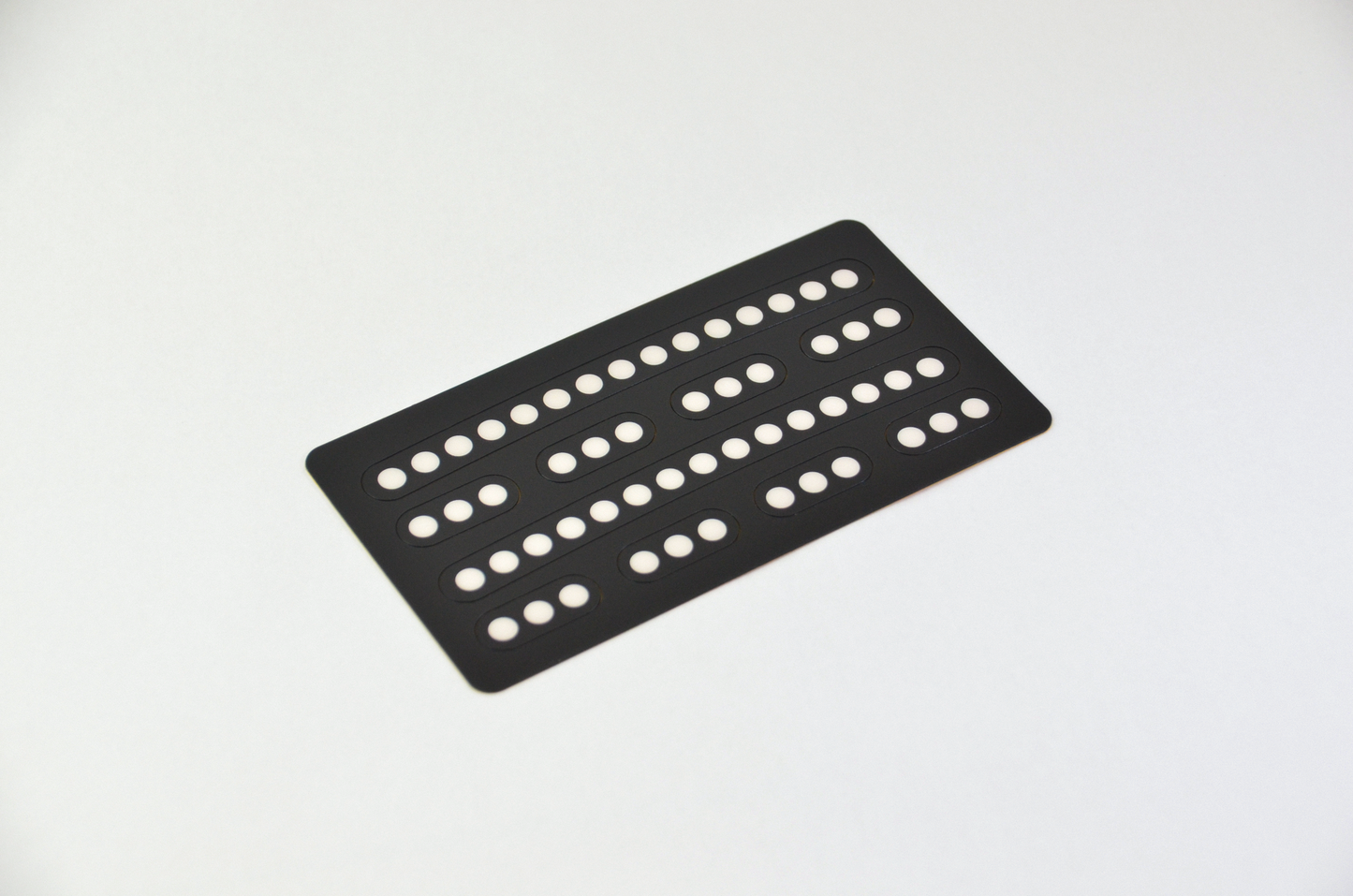 Premium PET decal sheet for the MF1 DIY Project, designed for durability and professional results.