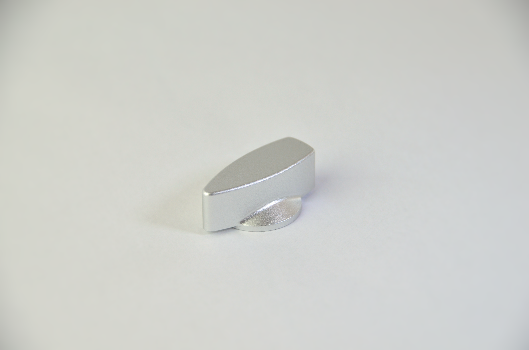 Coloured anodized aluminium rotary knob designed for use with the MF1 DIY project