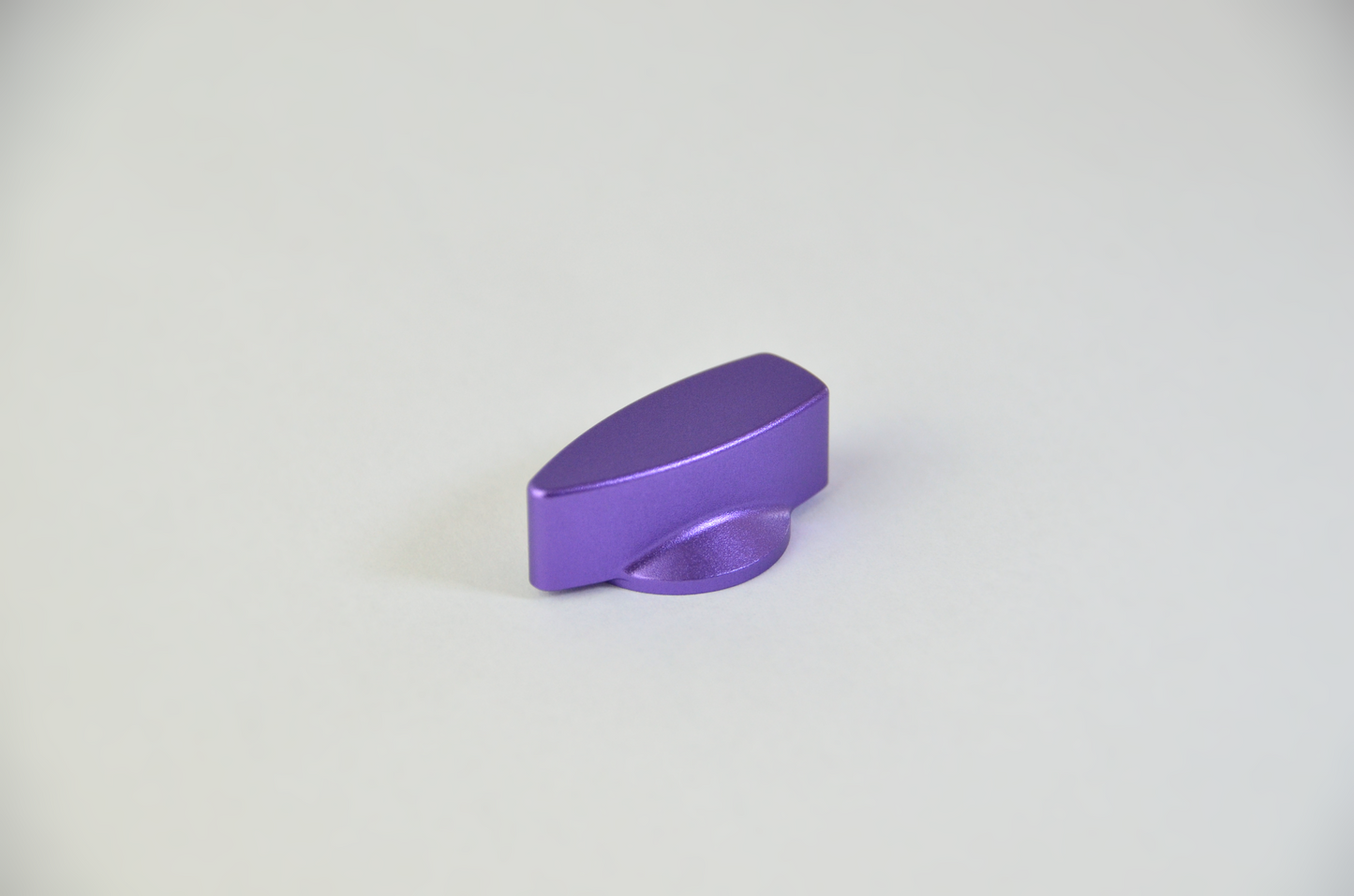 Coloured anodized aluminium rotary knob designed for use with the MF1 DIY project