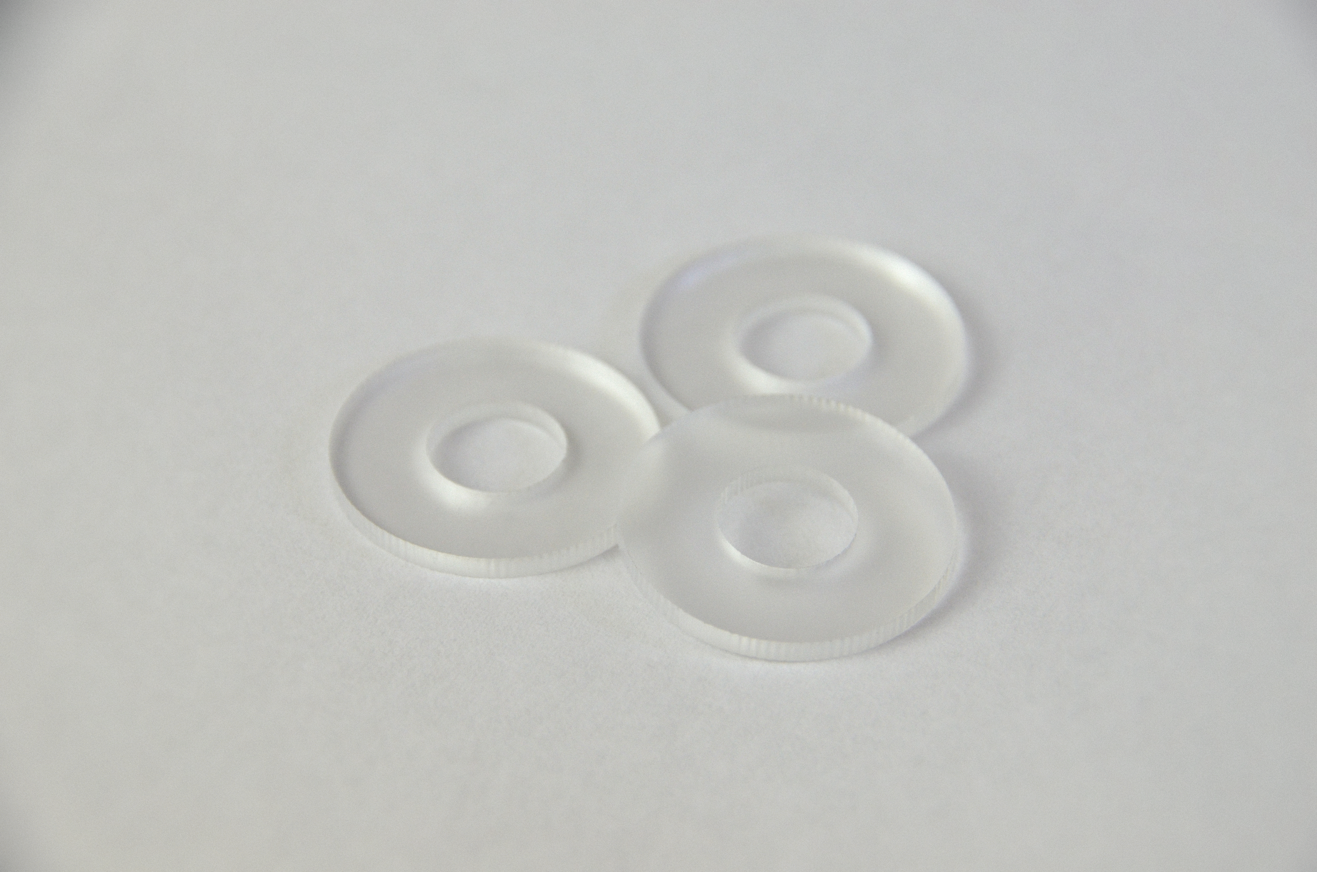 TCR3 DIY sim racing button plate frosted plexiglass LED diffuser for softening RGB lighting effects.