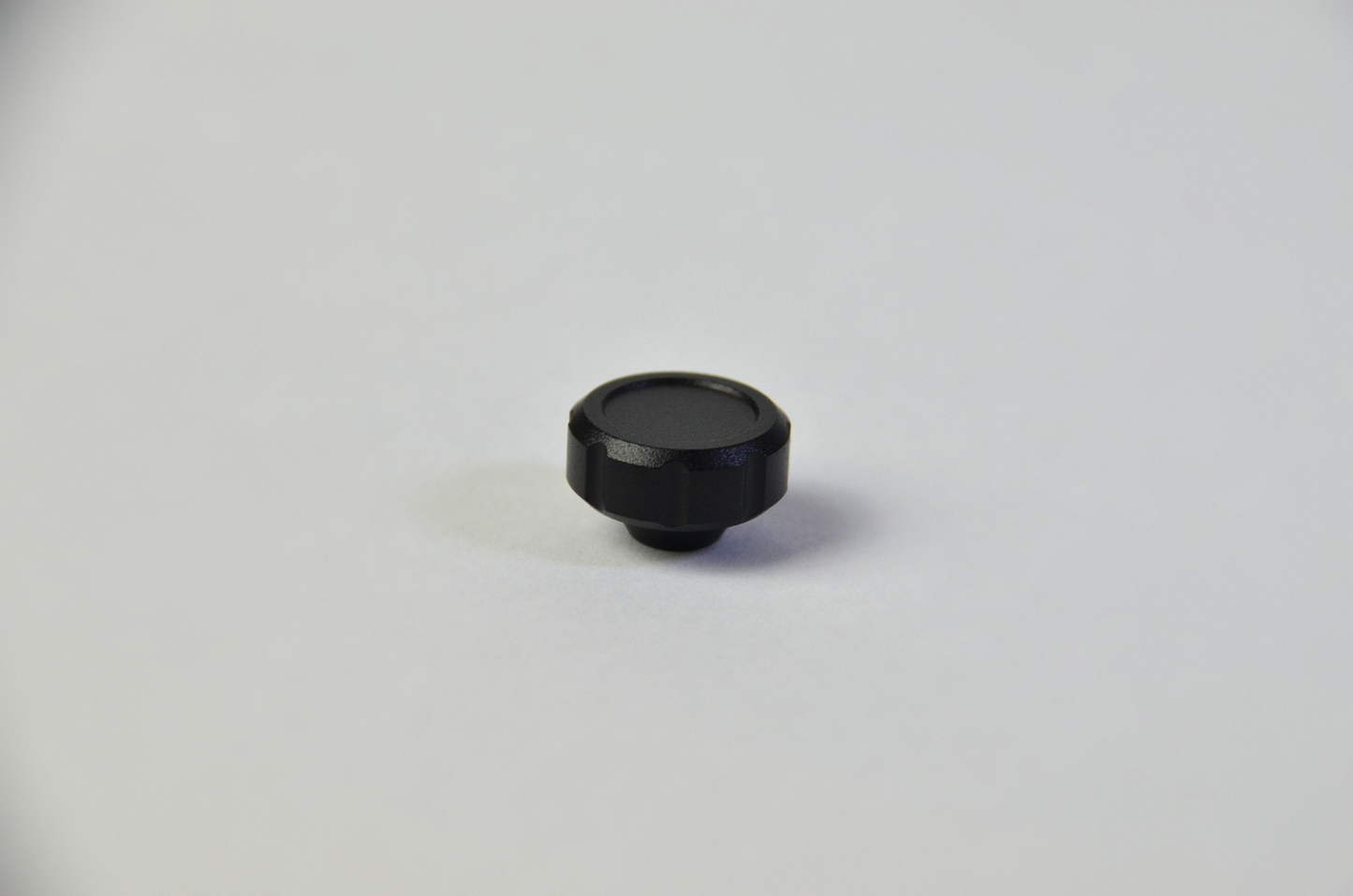 Black anodized aluminium switch knobs for sim racing DIY projects. 