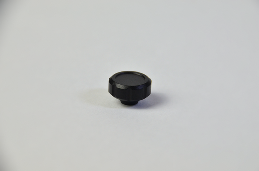 Black anodized aluminium switch knobs for sim racing DIY projects. 