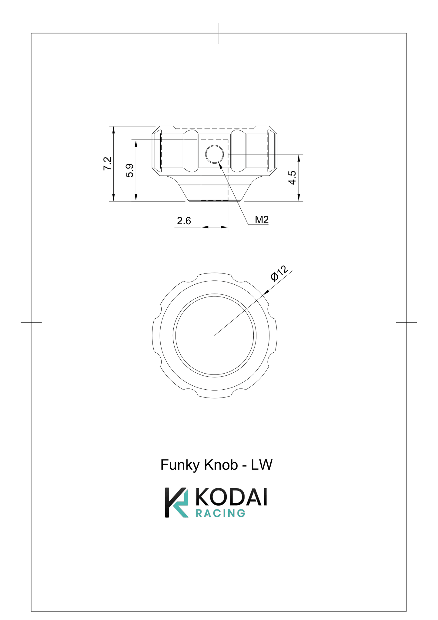 Technical drawing with dimensions for sim racing DIY project.