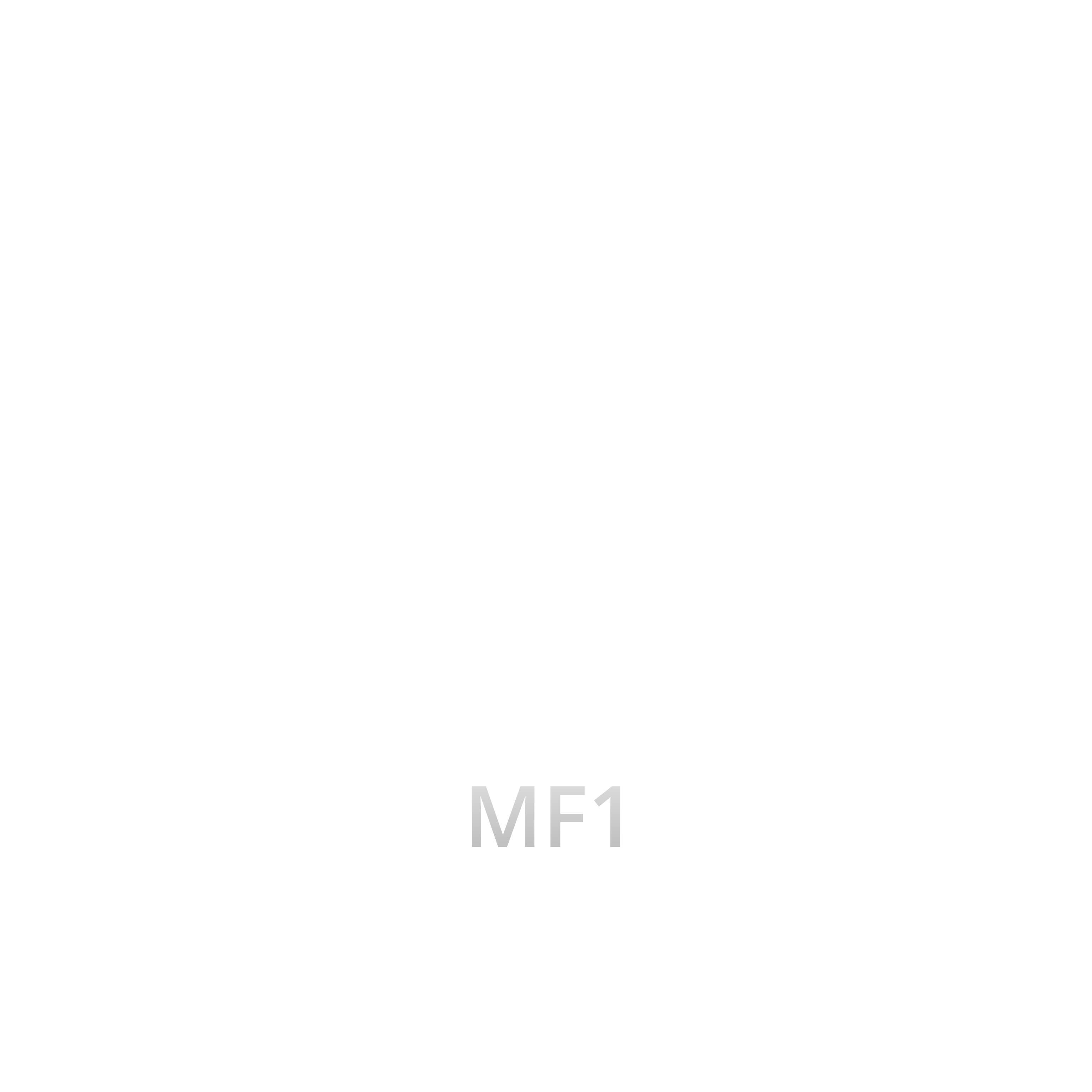 MF1 sim racing steering wheel wireframe drawing for DIY design.