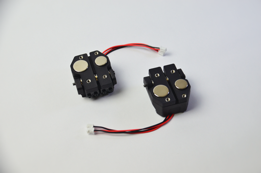 MJF nylon sim racing paddle shifter and dual clutch set DIY assembly for high-end racing wheels