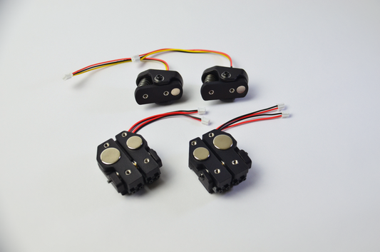 MJF nylon sim racing paddle shifter and dual clutch set DIY assembly for high-end racing wheels