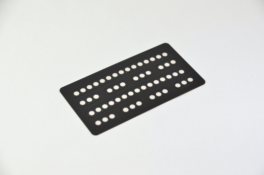 Premium PET decal sheet for the MF1 DIY Project, designed for durability and professional results.